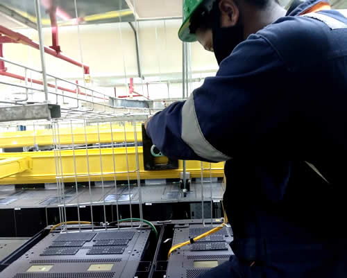 Safaricom Nyeri Gospel Cable Management