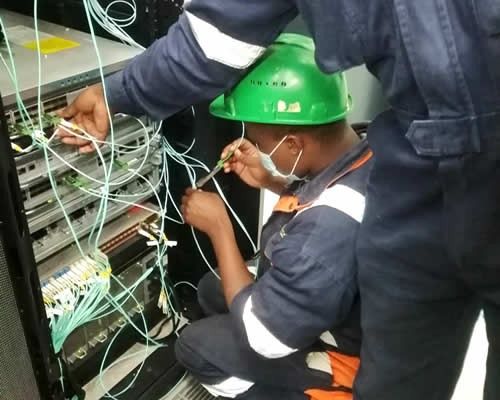 Network Installations at Various Safaricom DCs-SCC