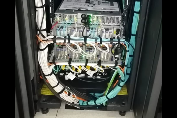 Chaticom Cabling For SAN switch at CBK, Kisumu.