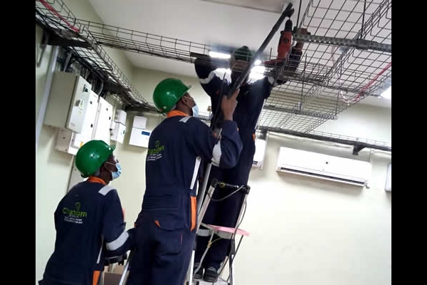 Safaricom Malindi Sheilla Cable Management