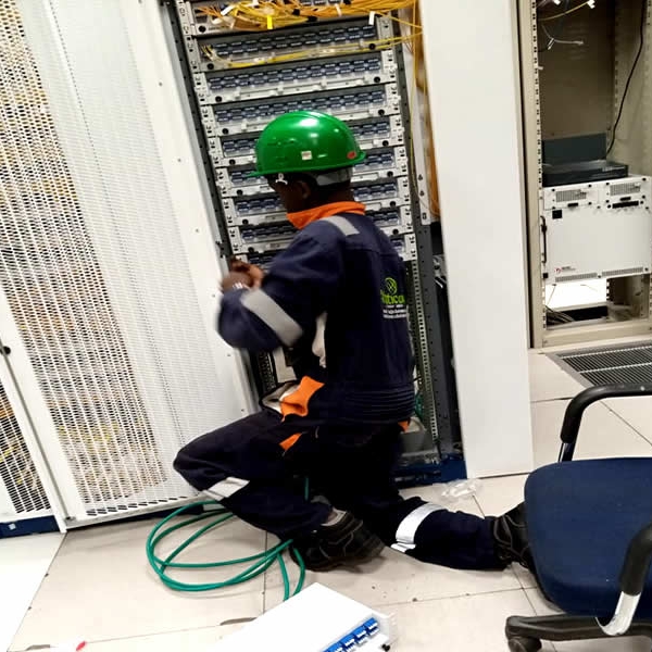 Safaricom Nakuru Cable Management